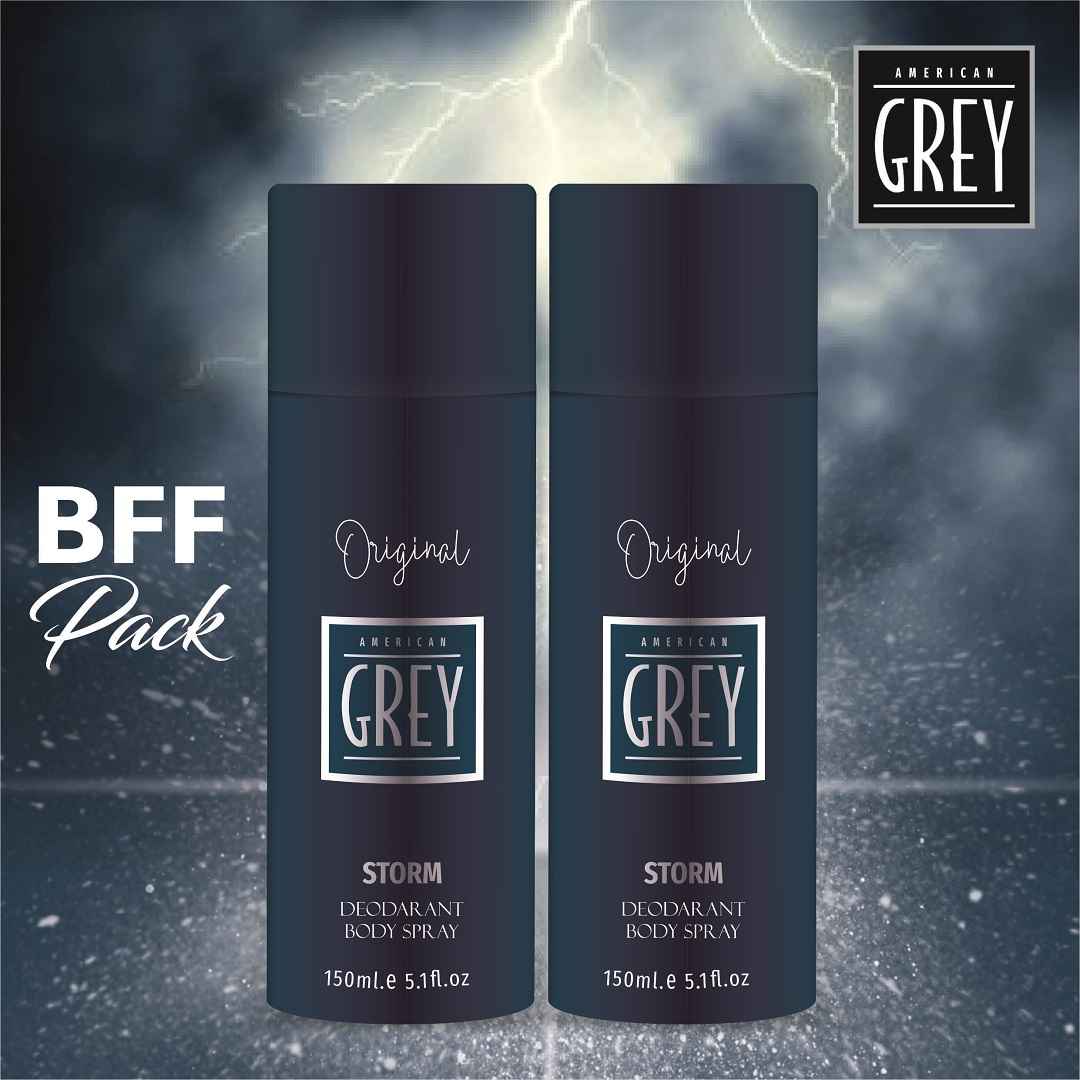 BFF pack storm deo: American Grey